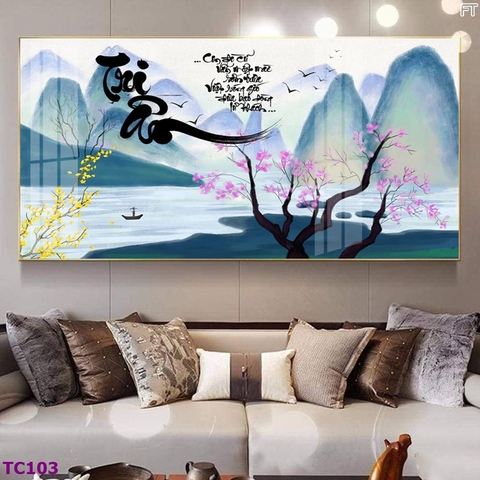 Tranh Tri Ân Thầy Cô Thư Pháp | Tranh Ngọc Việt - Đắk Lắk | Tranh Ngọc Việt - Xưởng Tranh Đẹp Buôn Ma Thuột (BMT) DakLak