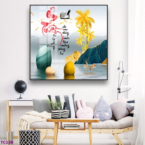 Tranh Tri Ân Thầy Cô Thư Pháp | Tranh Ngọc Việt - Đắk Lắk | Tranh Ngọc Việt - Xưởng Tranh Đẹp Buôn Ma Thuột (BMT) DakLak