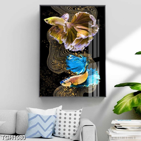 Tranh Cá Phong Thủy | Tranh Ngọc Việt - Đắk Lắk | Tranh Ngọc Việt - Xưởng Tranh Đẹp Buôn Ma Thuột (BMT) DakLak
