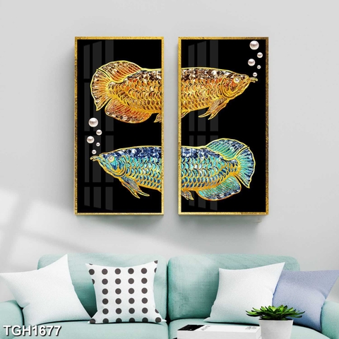 Tranh Cá Phong Thủy | Tranh Ngọc Việt - Đắk Lắk | Tranh Ngọc Việt - Xưởng Tranh Đẹp Buôn Ma Thuột (BMT) DakLak