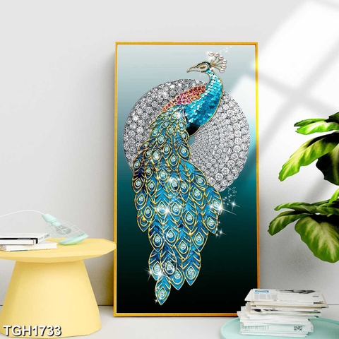 Tranh Chim Công Đẹp | Tranh Ngọc Việt - Đắk Lắk | Tranh Ngọc Việt - Xưởng Tranh Đẹp Buôn Ma Thuột (BMT) DakLak