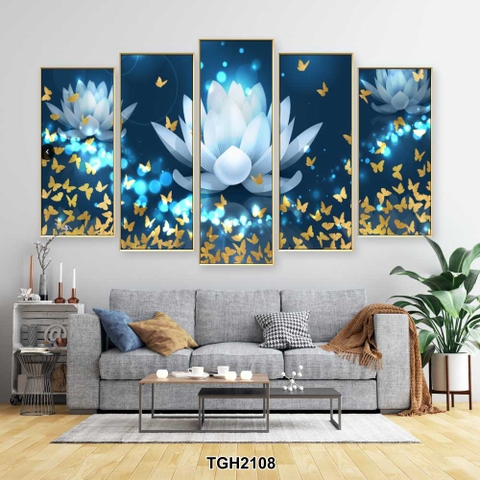 Bộ 5 Tranh Ghép Đẹp, Sang | Tranh Ngọc Việt - Đắk Lắk | Tranh Ngọc Việt - Xưởng Tranh Đẹp Buôn Ma Thuột (BMT) DakLak