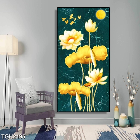 Tranh Hoa Sen Đẹp | Tranh Ngọc Việt - Đắk Lắk | Tranh Ngọc Việt - Xưởng Tranh Đẹp Buôn Ma Thuột (BMT) DakLak