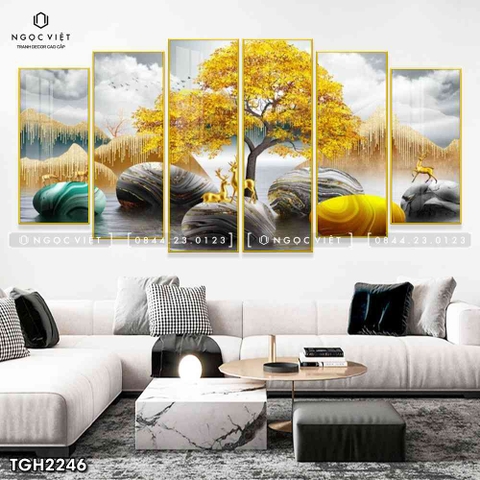 Bộ 6 Tranh Mới Đẹp | Tranh Ngọc Việt - Đắk Lắk | Tranh Ngọc Việt - Xưởng Tranh Đẹp Buôn Ma Thuột (BMT) DakLak