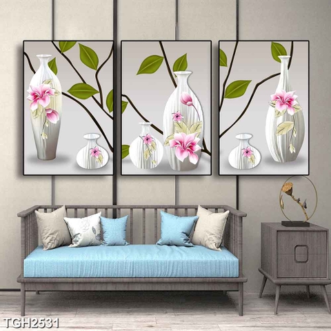 Tranh Bình Hoa Đẹp | Tranh Ngọc Việt - Đắk Lắk | Tranh Ngọc Việt - Xưởng Tranh Đẹp Buôn Ma Thuột (BMT) DakLak