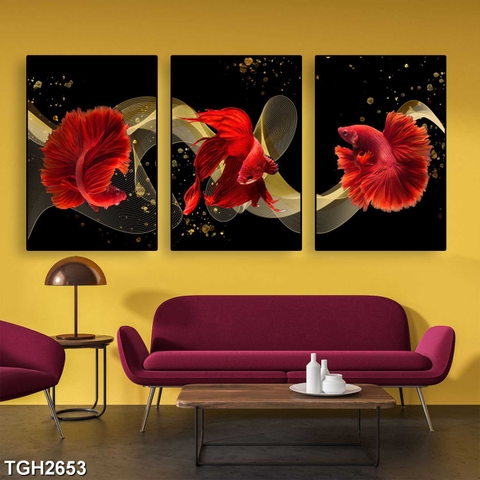 Tranh Cá Phong Thủy | Tranh Ngọc Việt - Đắk Lắk | Tranh Ngọc Việt - Xưởng Tranh Đẹp Buôn Ma Thuột (BMT) DakLak