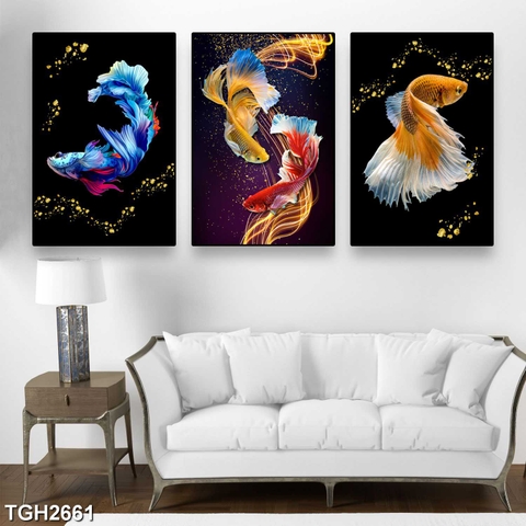 Tranh Cá Phong Thủy | Tranh Ngọc Việt - Đắk Lắk | Tranh Ngọc Việt - Xưởng Tranh Đẹp Buôn Ma Thuột (BMT) DakLak