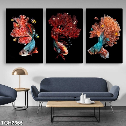 Tranh Cá Phong Thủy | Tranh Ngọc Việt - Đắk Lắk | Tranh Ngọc Việt - Xưởng Tranh Đẹp Buôn Ma Thuột (BMT) DakLak