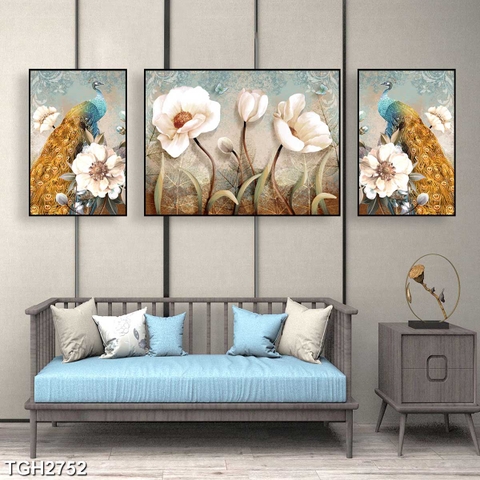 Tranh Chim Công Đẹp | Tranh Ngọc Việt - Đắk Lắk | Tranh Ngọc Việt - Xưởng Tranh Đẹp Buôn Ma Thuột (BMT) DakLak