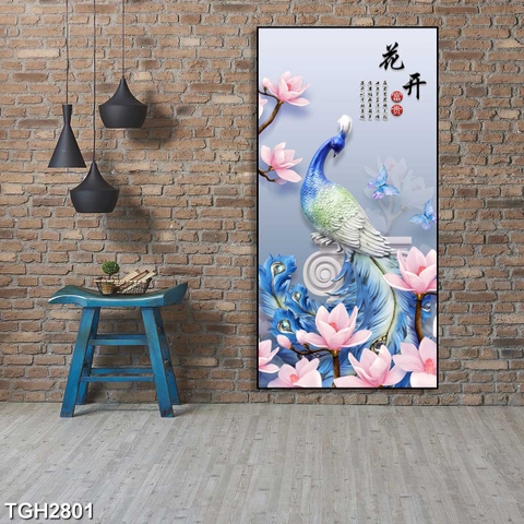 Tranh Chim Công Đẹp | Tranh Ngọc Việt - Đắk Lắk | Tranh Ngọc Việt - Xưởng Tranh Đẹp Buôn Ma Thuột (BMT) DakLak