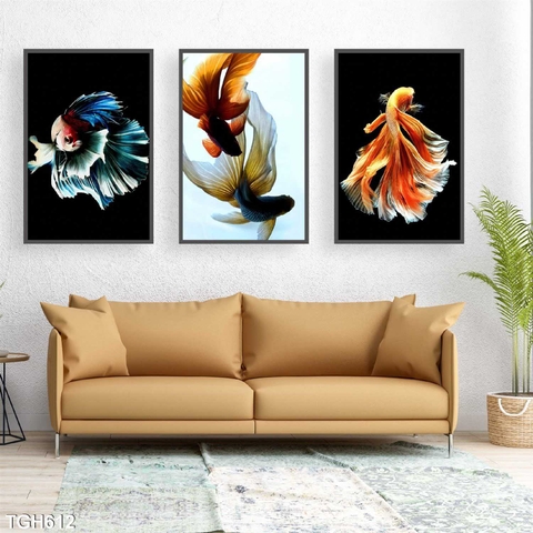 Tranh Cá Phong Thủy | Tranh Ngọc Việt - Đắk Lắk | Tranh Ngọc Việt - Xưởng Tranh Đẹp Buôn Ma Thuột (BMT) DakLak