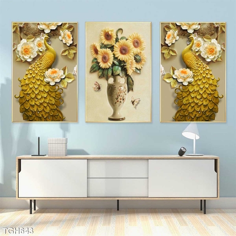 Tranh Chim Công Đẹp | Tranh Ngọc Việt - Đắk Lắk | Tranh Ngọc Việt - Xưởng Tranh Đẹp Buôn Ma Thuột (BMT) DakLak