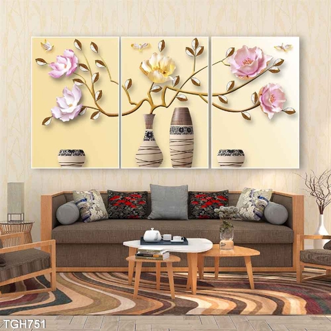 Tranh Bình Hoa Đẹp | Tranh Ngọc Việt - Đắk Lắk | Tranh Ngọc Việt - Xưởng Tranh Đẹp Buôn Ma Thuột (BMT) DakLak