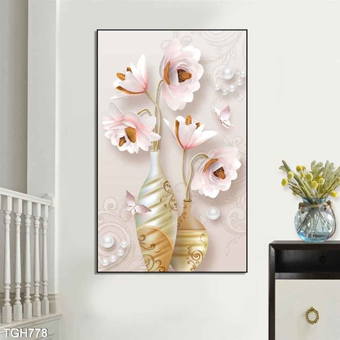 Tranh Bình Hoa Đẹp | Tranh Ngọc Việt - Đắk Lắk | Tranh Ngọc Việt - Xưởng Tranh Đẹp Buôn Ma Thuột (BMT) DakLak