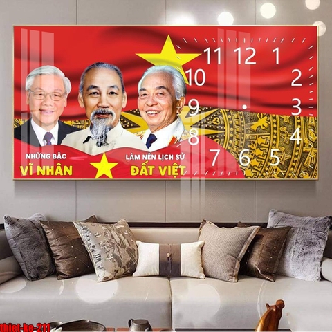 Tranh Bác Hồ - Bác Giáp - Bác Trọng | Tranh Ngọc Việt - Đắk Lắk | Tranh Ngọc Việt - Xưởng Tranh Đẹp Buôn Ma Thuột (BMT) DakLak