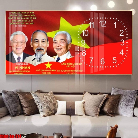 Tranh Bác Hồ - Bác Giáp - Bác Trọng | Tranh Ngọc Việt - Đắk Lắk | Tranh Ngọc Việt - Xưởng Tranh Đẹp Buôn Ma Thuột (BMT) DakLak