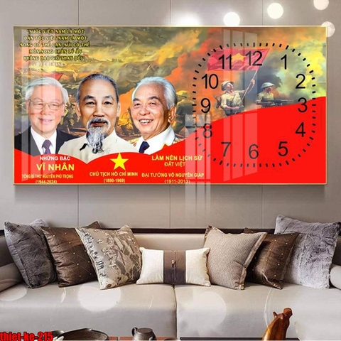 Tranh Bác Hồ - Bác Giáp - Bác Trọng | Tranh Ngọc Việt - Đắk Lắk | Tranh Ngọc Việt - Xưởng Tranh Đẹp Buôn Ma Thuột (BMT) DakLak