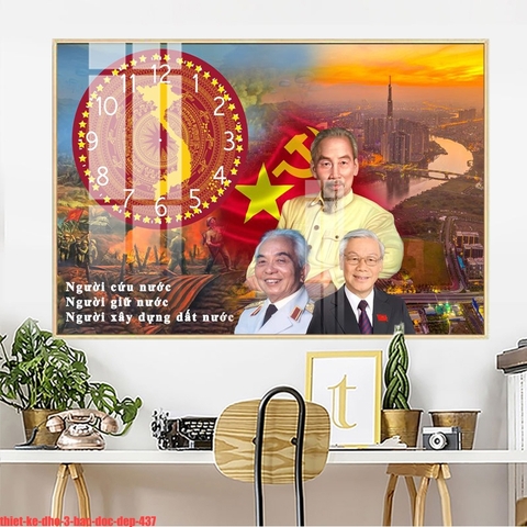 Tranh Bác Hồ - Bác Giáp - Bác Trọng | Tranh Ngọc Việt - Đắk Lắk | Tranh Ngọc Việt - Xưởng Tranh Đẹp Buôn Ma Thuột (BMT) DakLak