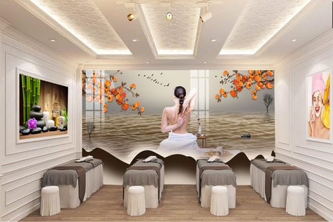 Tranh Dán Tường Spa | Tranh Ngọc Việt - Đắk Lắk | Tranh Ngọc Việt - Xưởng Tranh Đẹp Buôn Ma Thuột (BMT) DakLak