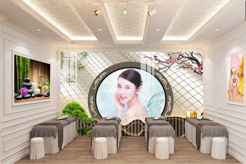 Tranh Dán Tường Spa | Tranh Ngọc Việt - Đắk Lắk | Tranh Ngọc Việt - Xưởng Tranh Đẹp Buôn Ma Thuột (BMT) DakLak