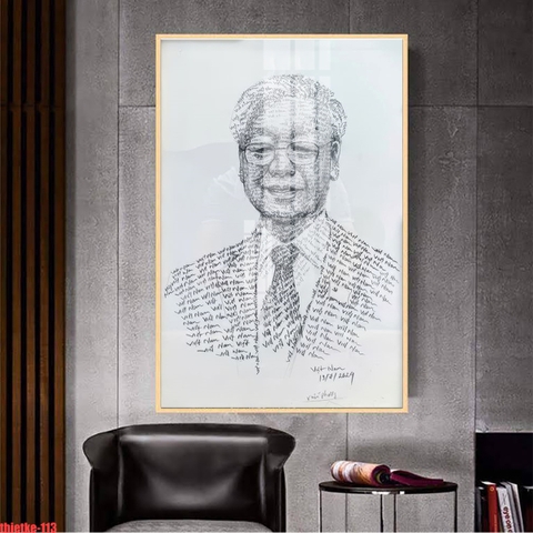 Tranh Bác Hồ - Bác Giáp - Bác Trọng | Tranh Ngọc Việt - Đắk Lắk | Tranh Ngọc Việt - Xưởng Tranh Đẹp Buôn Ma Thuột (BMT) DakLak
