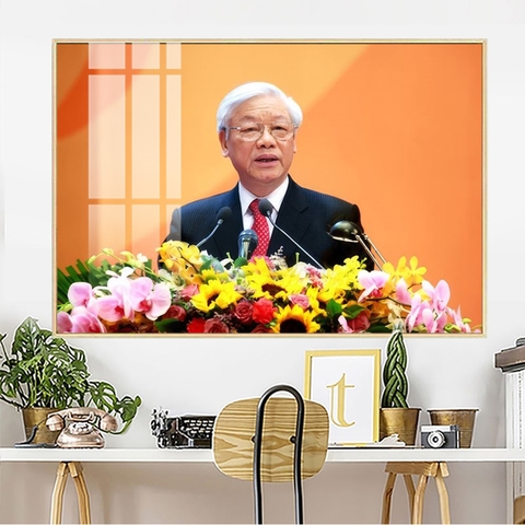 Tranh Bác Hồ - Bác Giáp - Bác Trọng | Tranh Ngọc Việt - Đắk Lắk | Tranh Ngọc Việt - Xưởng Tranh Đẹp Buôn Ma Thuột (BMT) DakLak