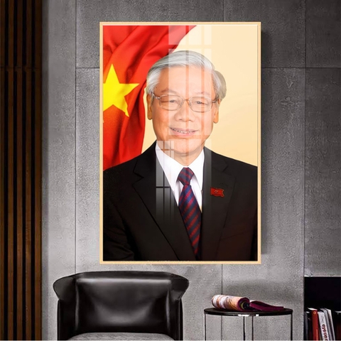 Tranh Bác Hồ - Bác Giáp - Bác Trọng | Tranh Ngọc Việt - Đắk Lắk | Tranh Ngọc Việt - Xưởng Tranh Đẹp Buôn Ma Thuột (BMT) DakLak