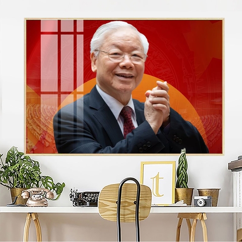 Tranh Bác Hồ - Bác Giáp - Bác Trọng | Tranh Ngọc Việt - Đắk Lắk | Tranh Ngọc Việt - Xưởng Tranh Đẹp Buôn Ma Thuột (BMT) DakLak