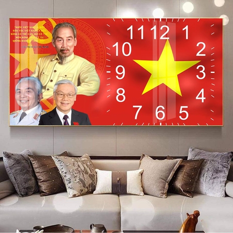 Tranh Bác Hồ - Bác Giáp - Bác Trọng | Tranh Ngọc Việt - Đắk Lắk | Tranh Ngọc Việt - Xưởng Tranh Đẹp Buôn Ma Thuột (BMT) DakLak