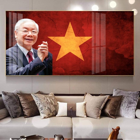 Tranh Bác Hồ - Bác Giáp - Bác Trọng | Tranh Ngọc Việt - Đắk Lắk | Tranh Ngọc Việt - Xưởng Tranh Đẹp Buôn Ma Thuột (BMT) DakLak