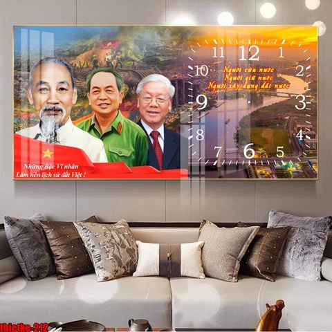 Tranh Bác Hồ - Bác Giáp - Bác Trọng | Tranh Ngọc Việt - Đắk Lắk | Tranh Ngọc Việt - Xưởng Tranh Đẹp Buôn Ma Thuột (BMT) DakLak