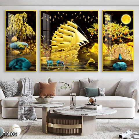 Tranh Phòng Khách Đẹp BMT DakLak - Tranh Ngọc Việt | Tranh Ngọc Việt - Xưởng Tranh Đẹp Buôn Ma Thuột (BMT) DakLak