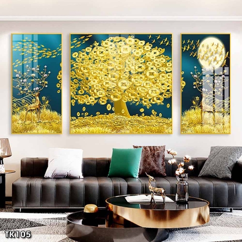 Tranh Cây Kim Tiền | Tranh Ngọc Việt - Đắk Lắk | Tranh Ngọc Việt - Xưởng Tranh Đẹp Buôn Ma Thuột (BMT) DakLak