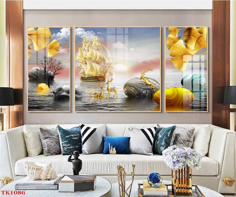Tranh Thuận Buồm Xuôi Gió | Tranh Ngọc Việt - Đắk Lắk | Tranh Ngọc Việt - Xưởng Tranh Đẹp Buôn Ma Thuột (BMT) DakLak