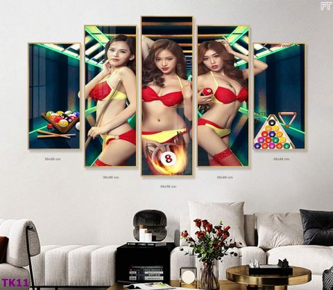 Tranh Quán Bida - Billiards | Tranh Ngọc Việt - Đắk Lắk | Tranh Ngọc Việt - Xưởng Tranh Đẹp Buôn Ma Thuột (BMT) DakLak