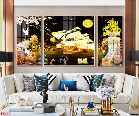 Tranh Thuận Buồm Xuôi Gió | Tranh Ngọc Việt - Đắk Lắk | Tranh Ngọc Việt - Xưởng Tranh Đẹp Buôn Ma Thuột (BMT) DakLak