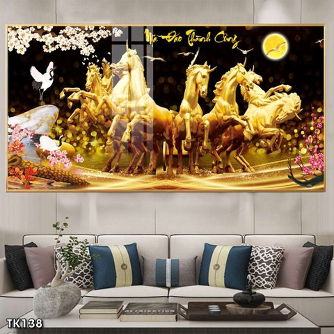 Tranh Mã Đáo Thành Công | Tranh Ngọc Việt - Đắk Lắk | Tranh Ngọc Việt - Xưởng Tranh Đẹp Buôn Ma Thuột (BMT) DakLak