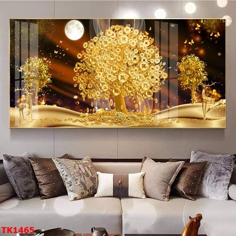 Tranh Cây Kim Tiền | Tranh Ngọc Việt - Đắk Lắk | Tranh Ngọc Việt - Xưởng Tranh Đẹp Buôn Ma Thuột (BMT) DakLak