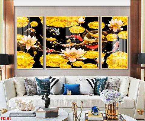 Tranh Cửu Ngư Quần Hội | Tranh Ngọc Việt - Đắk Lắk | Tranh Ngọc Việt - Xưởng Tranh Đẹp Buôn Ma Thuột (BMT) DakLak