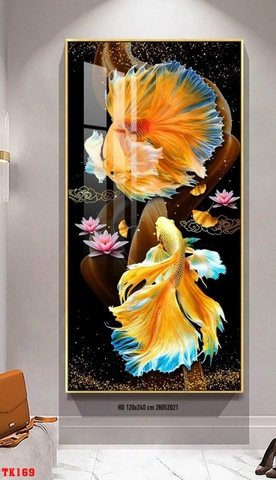 Tranh Cá Phong Thủy | Tranh Ngọc Việt - Đắk Lắk | Tranh Ngọc Việt - Xưởng Tranh Đẹp Buôn Ma Thuột (BMT) DakLak