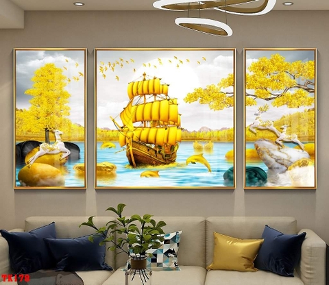 Tranh Thuận Buồm Xuôi Gió | Tranh Ngọc Việt - Đắk Lắk | Tranh Ngọc Việt - Xưởng Tranh Đẹp Buôn Ma Thuột (BMT) DakLak