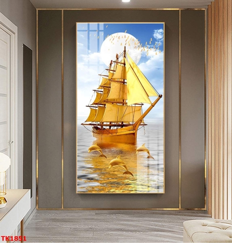 Tranh Thuận Buồm Xuôi Gió | Tranh Ngọc Việt - Đắk Lắk | Tranh Ngọc Việt - Xưởng Tranh Đẹp Buôn Ma Thuột (BMT) DakLak