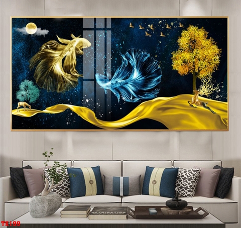 Tranh Cá Phong Thủy | Tranh Ngọc Việt - Đắk Lắk | Tranh Ngọc Việt - Xưởng Tranh Đẹp Buôn Ma Thuột (BMT) DakLak