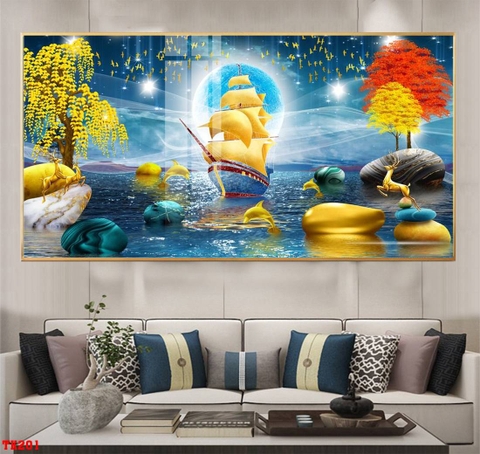 Tranh Khổ Lớn Đẹp, Sang | Tranh Ngọc Việt - Đắk Lắk | Tranh Ngọc Việt - Xưởng Tranh Đẹp Buôn Ma Thuột (BMT) DakLak