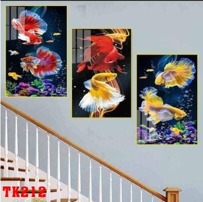 Tranh Cá Phong Thủy | Tranh Ngọc Việt - Đắk Lắk | Tranh Ngọc Việt - Xưởng Tranh Đẹp Buôn Ma Thuột (BMT) DakLak