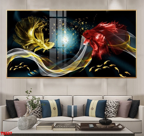 Tranh Cá Phong Thủy | Tranh Ngọc Việt - Đắk Lắk | Tranh Ngọc Việt - Xưởng Tranh Đẹp Buôn Ma Thuột (BMT) DakLak