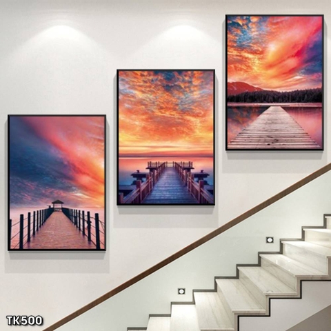 Tranh Cầu Thang Đẹp, Sang Trọng | Tranh Ngọc Việt DakLak | Tranh Ngọc Việt - Xưởng Tranh Đẹp Buôn Ma Thuột (BMT) DakLak