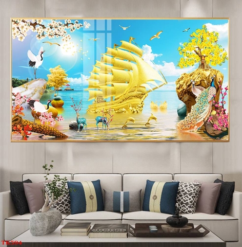 Tranh Khổ Lớn Đẹp, Sang | Tranh Ngọc Việt - Đắk Lắk | Tranh Ngọc Việt - Xưởng Tranh Đẹp Buôn Ma Thuột (BMT) DakLak