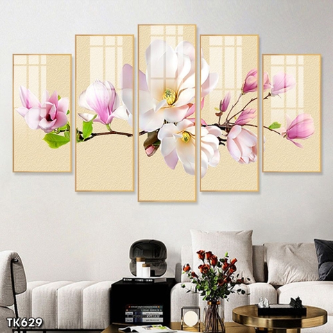 Bộ 5 Tranh Ghép Đẹp, Sang | Tranh Ngọc Việt - Đắk Lắk | Tranh Ngọc Việt - Xưởng Tranh Đẹp Buôn Ma Thuột (BMT) DakLak
