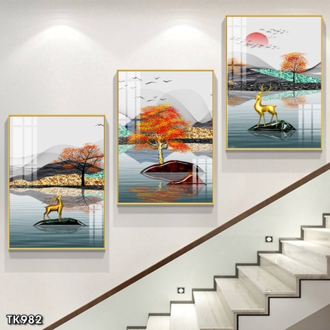 Tranh Cầu Thang Đẹp, Sang Trọng | Tranh Ngọc Việt DakLak | Tranh Ngọc Việt - Xưởng Tranh Đẹp Buôn Ma Thuột (BMT) DakLak